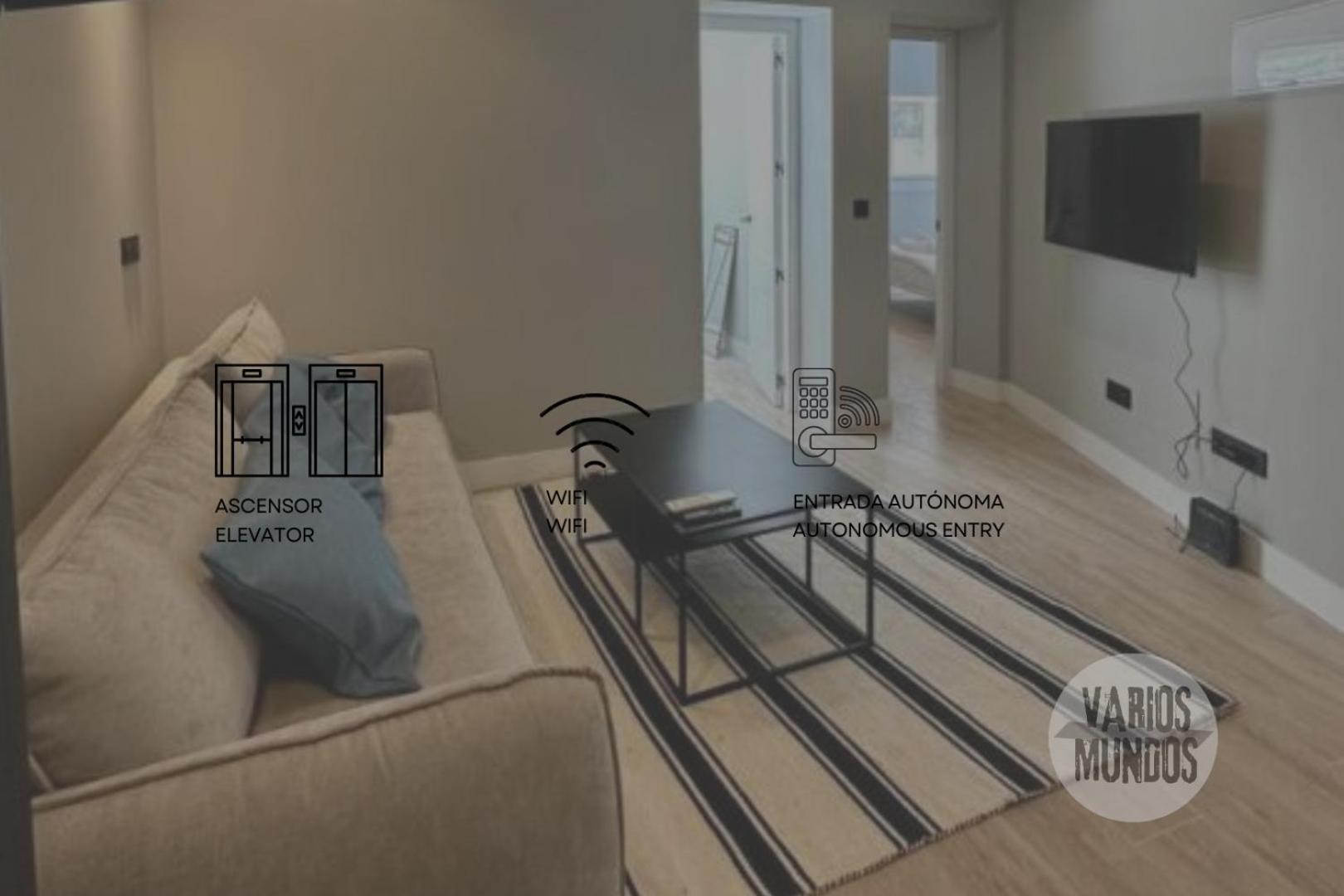 Central Apt De 2Hab Para 5Pax En Calle Silva E2 Madrid Exterior foto